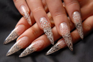 Nails art, stiletto nails, 7 Nails Spa