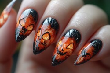 October manicure, 7 Nails Spring Hill TN